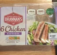 Mängden socker i 6 chicken sausages
