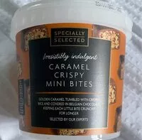 Mängden socker i Caramel crispy mini bites
