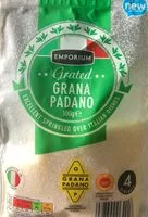 Mängden socker i GRATED GRANA PADANO