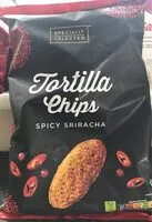 Mängden socker i Tortilla Chips, Spicy sriracha