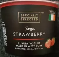 Mängden socker i Specially Selected Senga Strawberry Yogurt