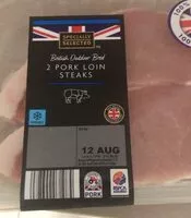 Mängden socker i Pork loin steaks