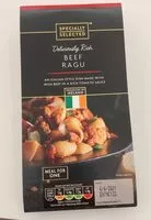 Mängden socker i Beef Ragu