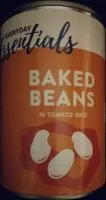 Mängden socker i Everyday essentials baked beans in tomato sauce