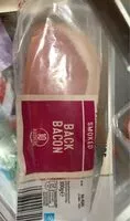 Mängden socker i Smoked Back Bacon