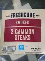 Mängden socker i 2 Gammon Steaks