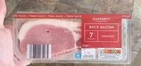 Mängden socker i Smoked Back Bacon