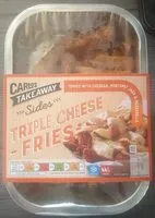 Mängden socker i Triple cheese fries