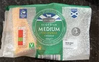Mängden socker i Scottish Medium Coloured Cheddar