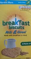 Mängden socker i Breakfast biscuits