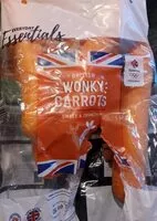 Mängden socker i British Wonky Carrots