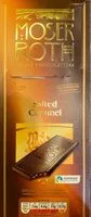 Mängden socker i Moser roth chocolate