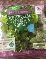 Mängden socker i Watercress Spinach & Rocket