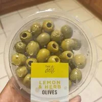 Mängden socker i Lemon & herb olives