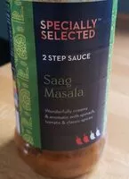 Mängden socker i Saag Masala