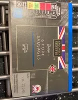 Mängden socker i Specially selected pork sausagss