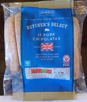 Mängden socker i 12 Pork Chipolatas