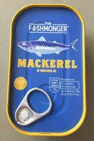 Mängden socker i Mackerel in Sunflower oil