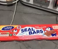Mängden socker i Seal bars: Milk chocolate