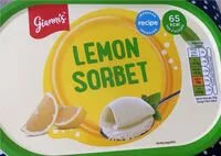 Mängden socker i Lemon sorbet