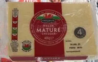 Mängden socker i Emporium Mature Welsh Cheddar Cheese