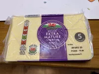 Mängden socker i Welsh Extra Mature Cheddar