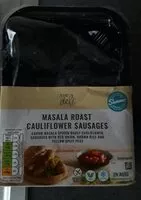 Mängden socker i Masala Roast Cauliflower Sausages