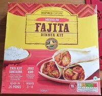 Mängden socker i Fajita dinner kit