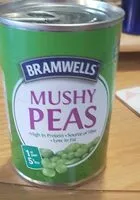 Mängden socker i Mushy peas
