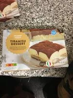 Mängden socker i Tiramisu Dessert