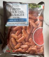 Mängden socker i Irish cocktail sausages