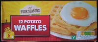 Mängden socker i 12 Potato Waffles