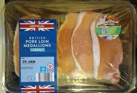 Mängden socker i British Pork Loin Medallions