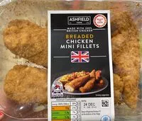 Mängden socker i Breaded chicken mini fillets