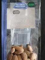 Mängden socker i Whole almonds
