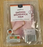 Mängden socker i Smoked Brunswick ham