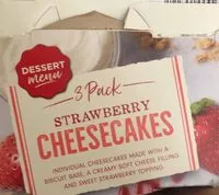 Mängden socker i Strawberry cheesecakes