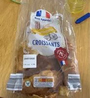Mängden socker i 8 Continental Croissants