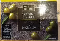 Mängden socker i sardine fillets in olive oil