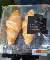 Mängden socker i Butter croissant
