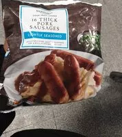 Mängden socker i Pork Sussages