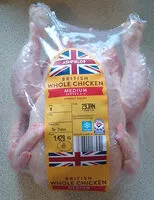 Mängden socker i British Whole Chicken (Medium)