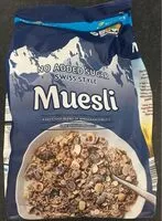 Mängden socker i Muesli swisd style