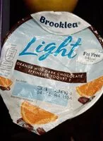 Mängden socker i Leght fat free yogurt orange with dark chocolate sprinkles
