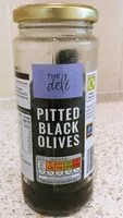 Mängden socker i PITTED BLACK OLIVES