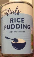 Mängden socker i Rice pudding