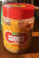 Mängden socker i Peanut butter crunchy
