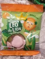 Mängden socker i Veggie Leo the Lion Chewy Fruit Gums