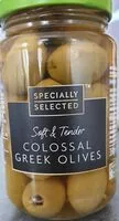 Mängden socker i Colossal Greek olives