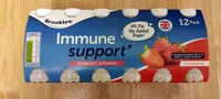Mängden socker i Immune support yogurt drinks
